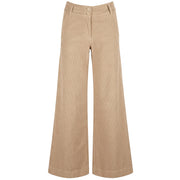 HOMEWARD Pantalone Largo In Velluto A Costa Roccia TR0012/ POWDER 