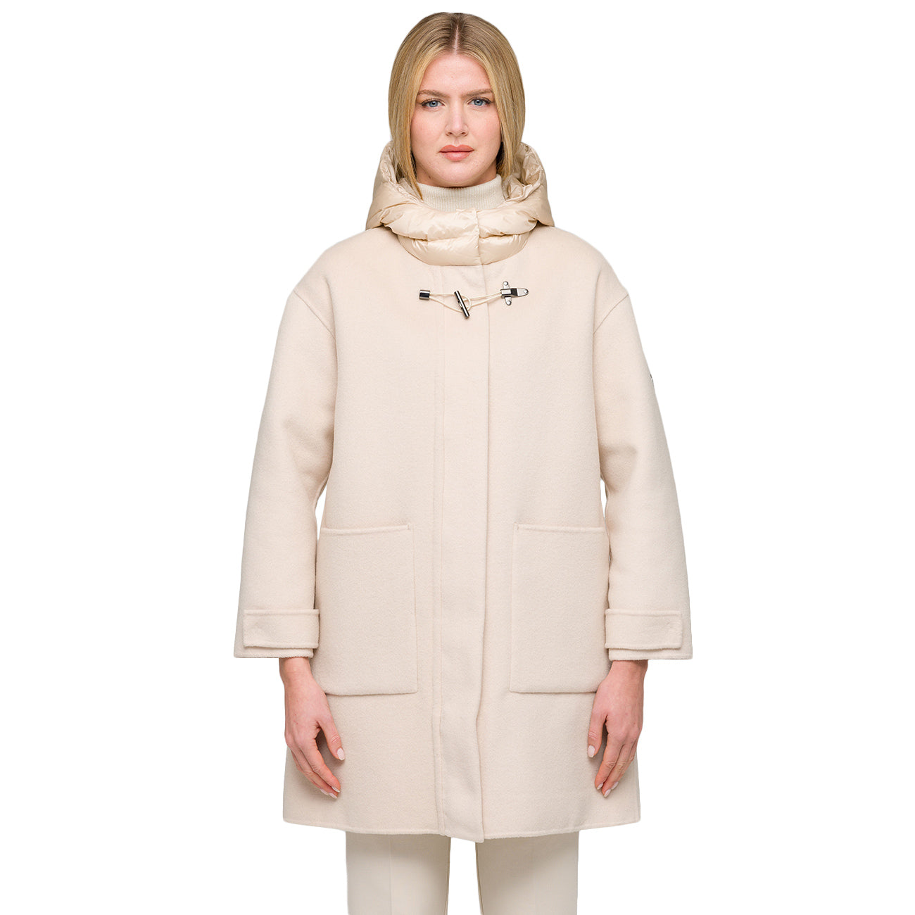 HOX Cappotto Montgomery Double XD6711 W040 OPALE 