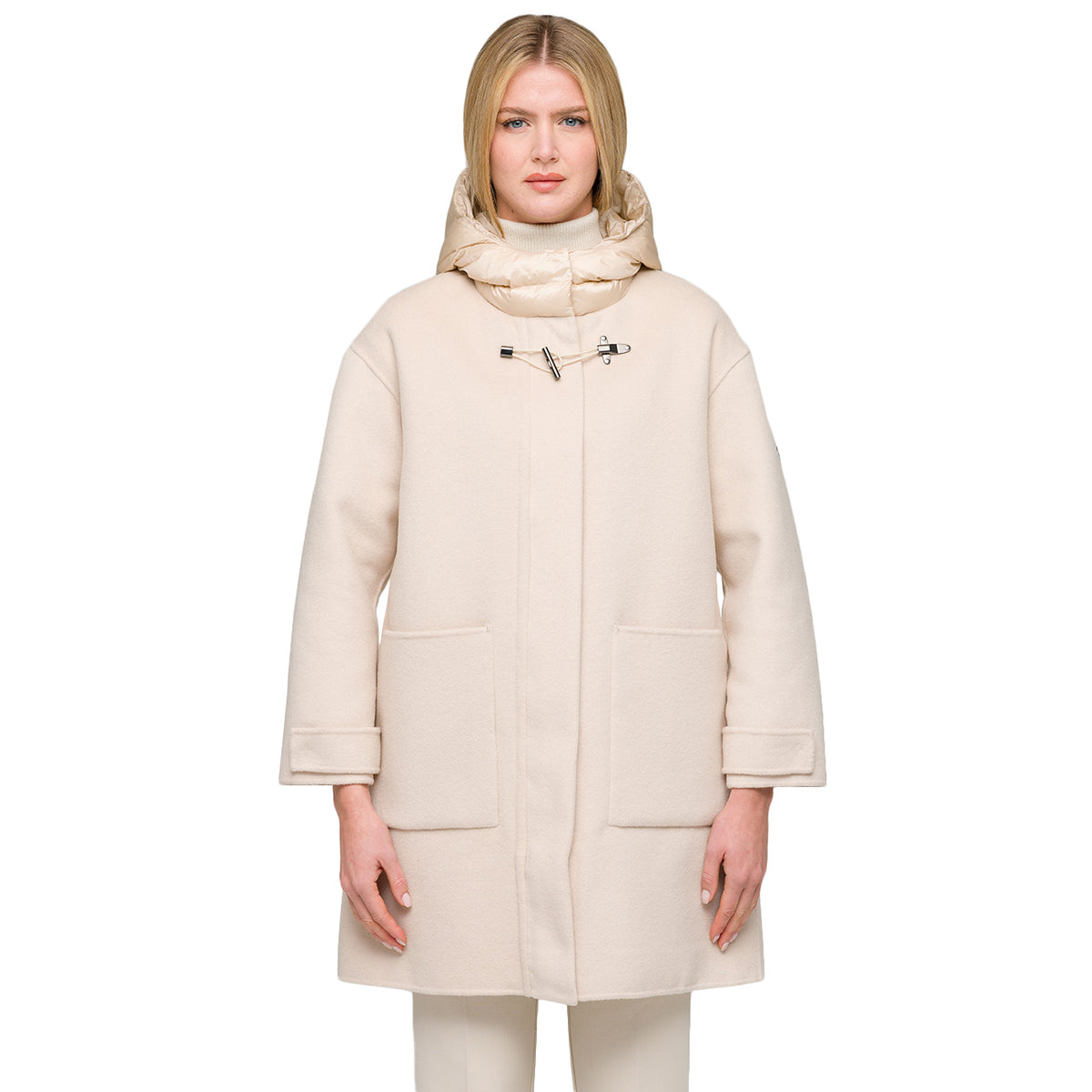 HOX Cappotto Montgomery Double XD6711 W040 OPALE 