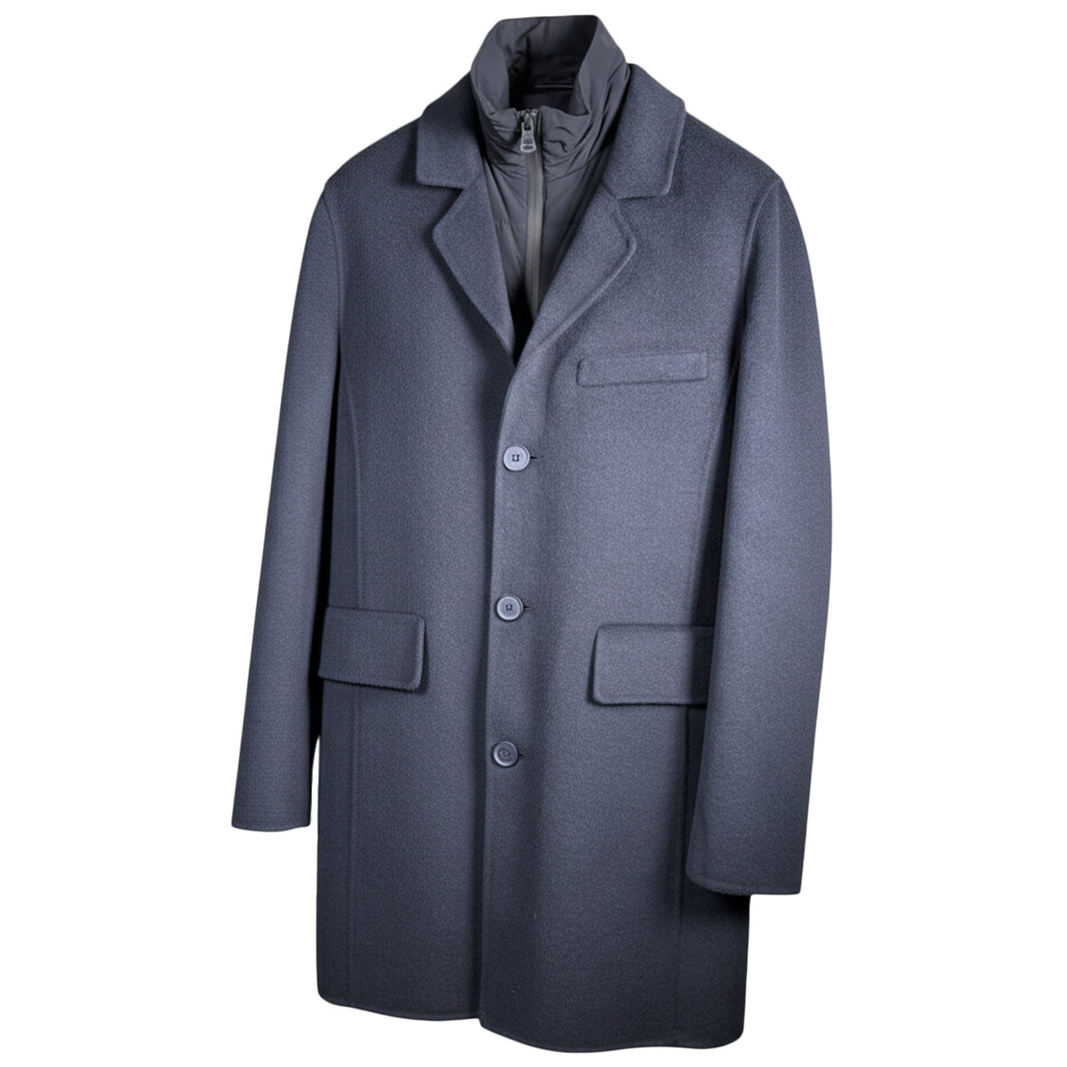 HOX Cappotto Con Gilet Interno XU5740 WO25 BLUE 
