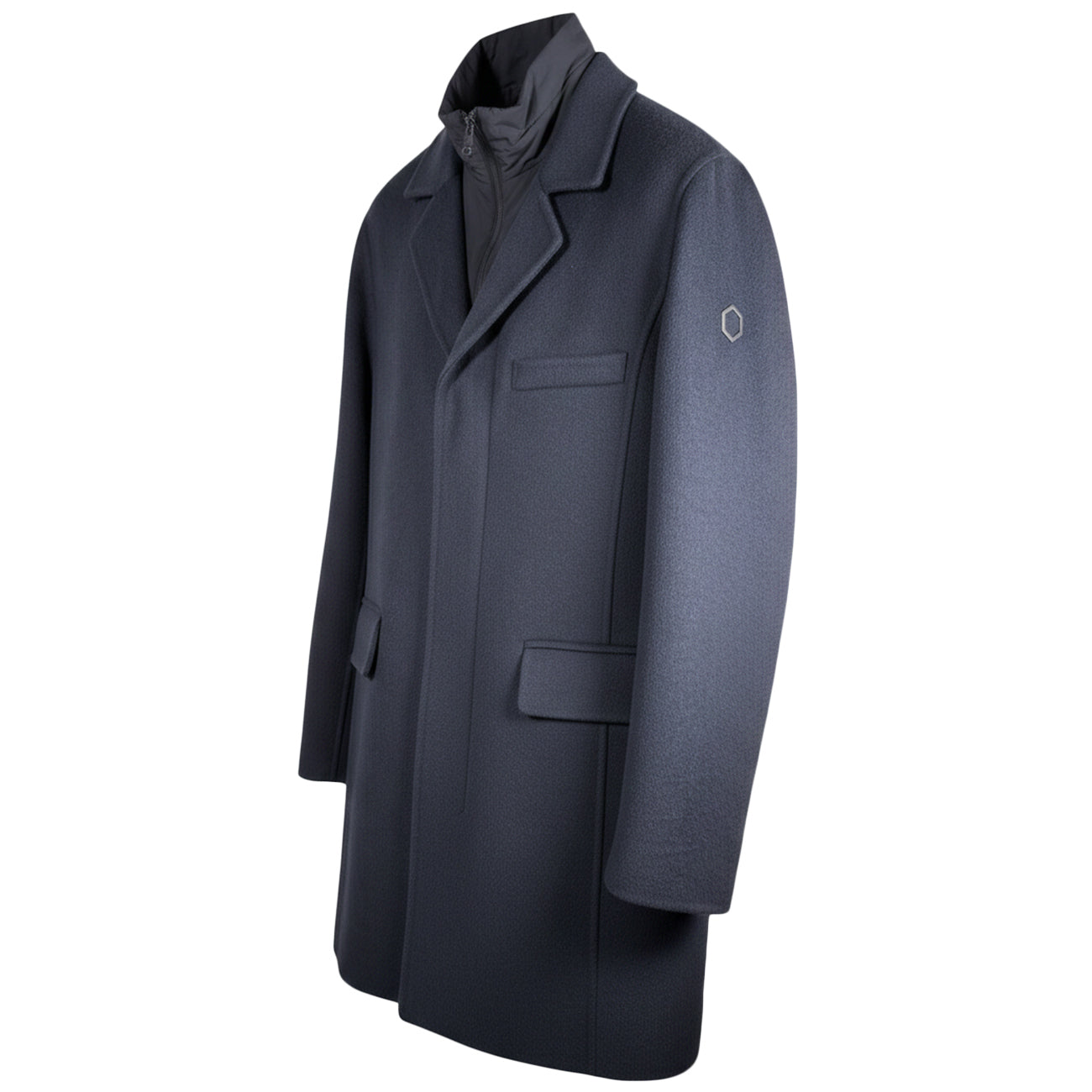 HOX Cappotto Con Gilet Interno XU5740 WO25 BLUE 