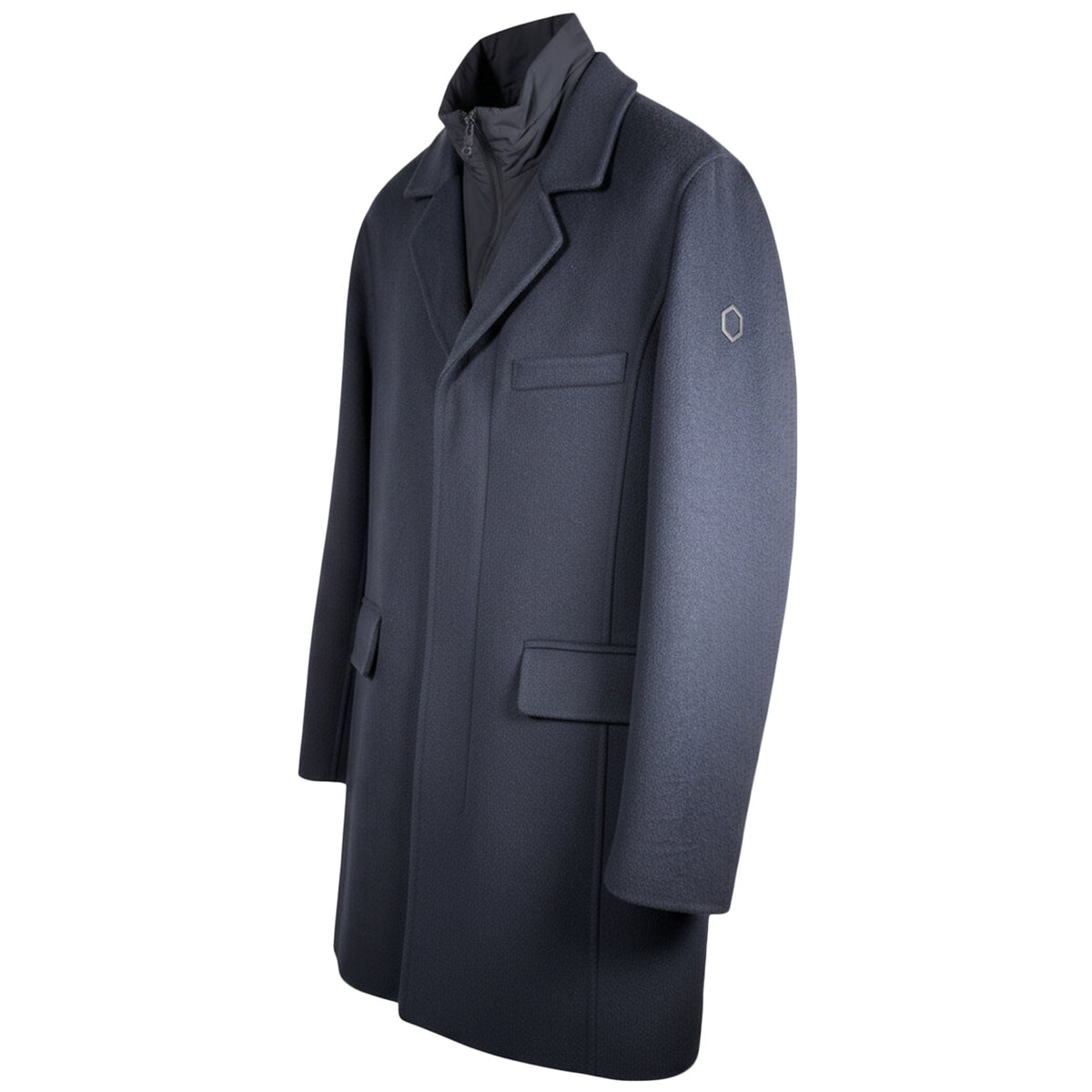 HOX Cappotto Con Gilet Interno XU5740 WO25 BLUE 