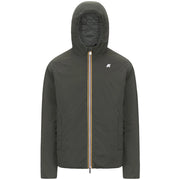 K-WAY Jack Plain Warm K2136DW WMR GREEN BLACKISH 