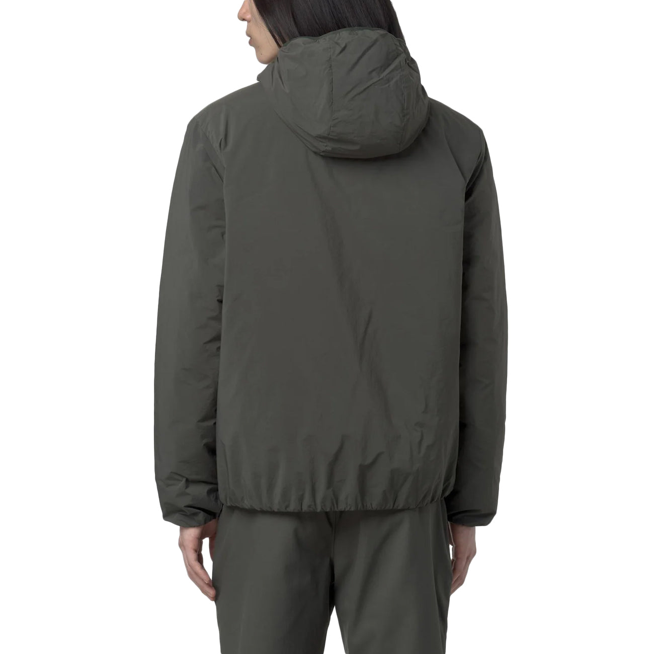 K-WAY Jack Plain Warm K2136DW WMR GREEN BLACKISH 