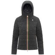 K-WAY Giacca Lil Diamond Quilted Warm K2136EW 133 GREY SHADOW DK 