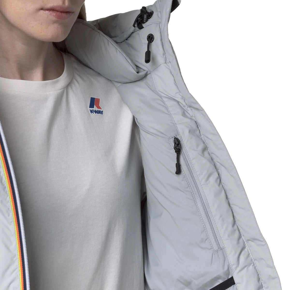 K-WAY Le Vrai 4.0 Albine Heavy Warm K3135LW B31 GREY 