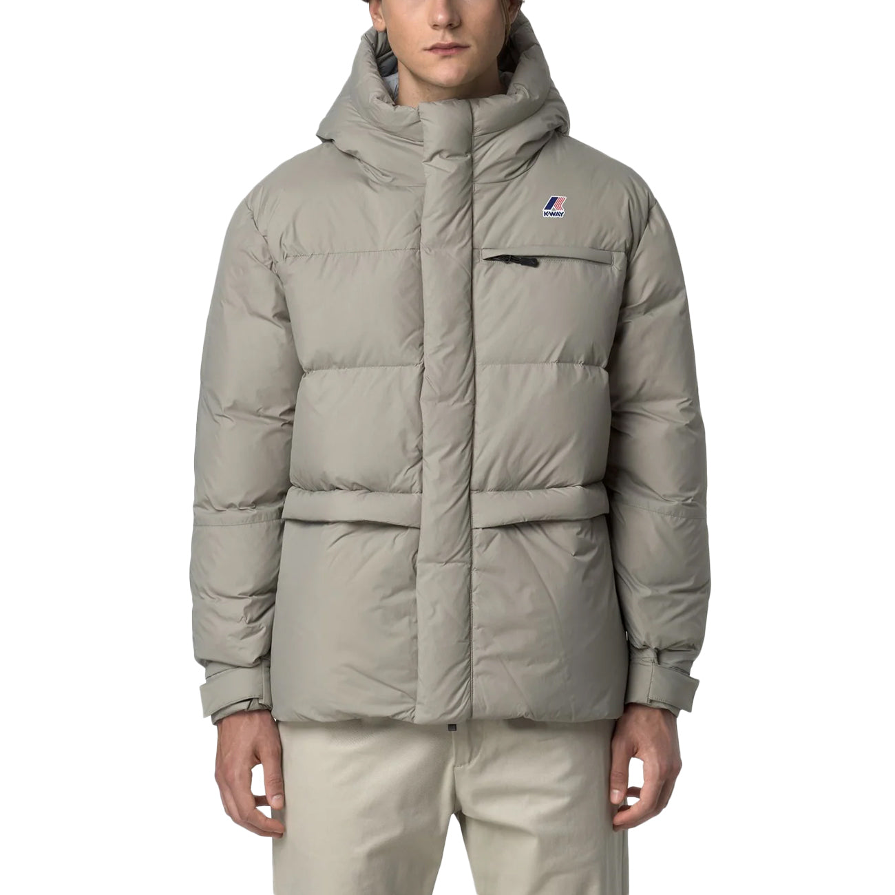 K-WAY Le Vrai 4.0 Aurele Heavy Warm K5141QW 633 GREEN OAK 