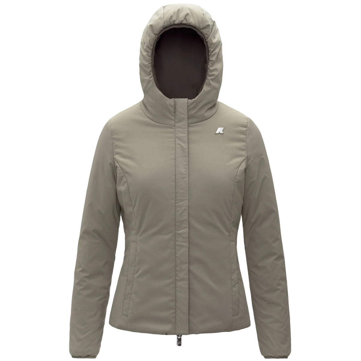 K-WAY Lily ST Warm Reversible K6128TW B42 BLACK OLIVE - GREEN 