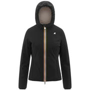 K-WAY Lily ST Warm Reversible K6128TW BC9 BLACK PURE-BEIGE C 