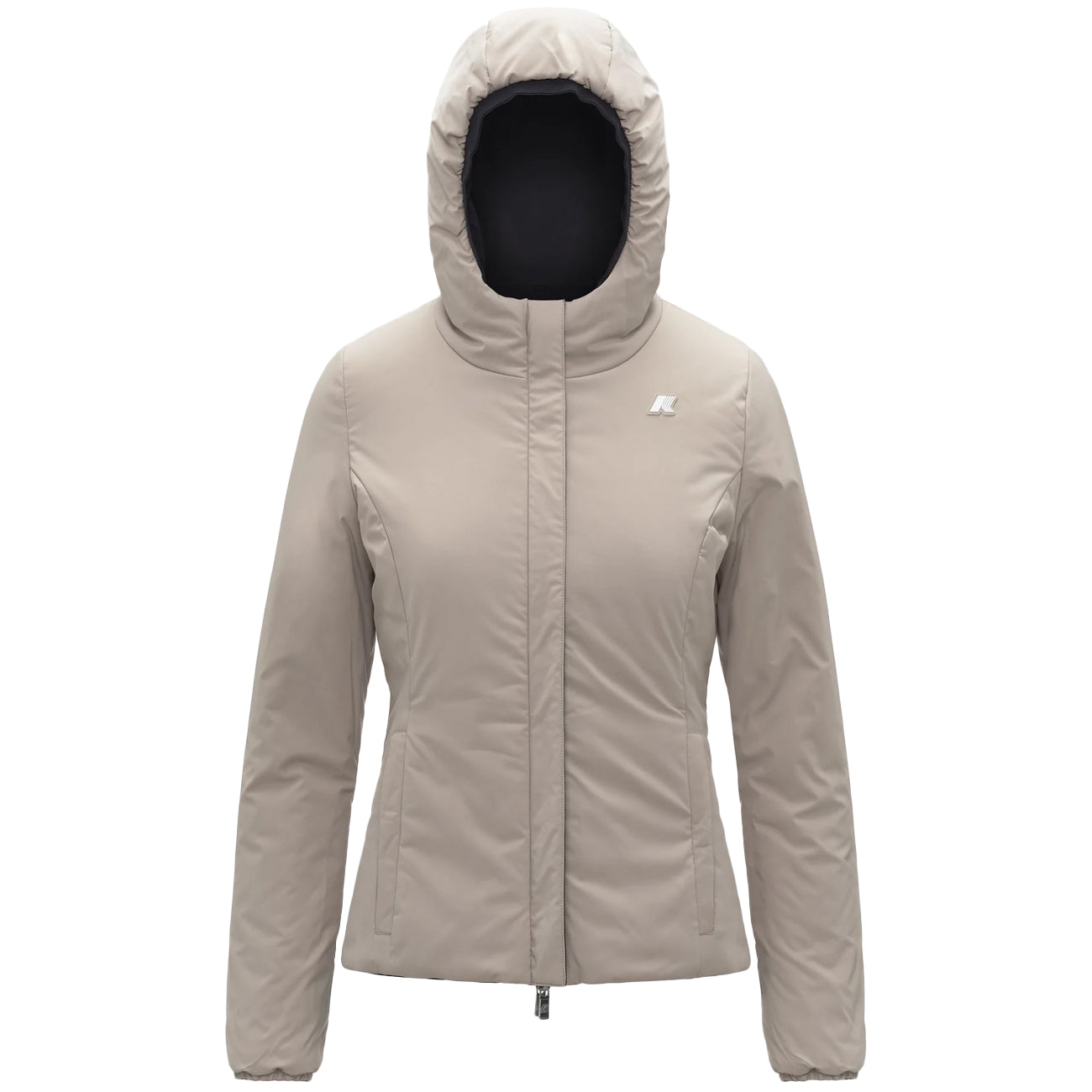 K-WAY Lily ST Warm Reversible K6128TW BC9 BLACK PURE-BEIGE C 