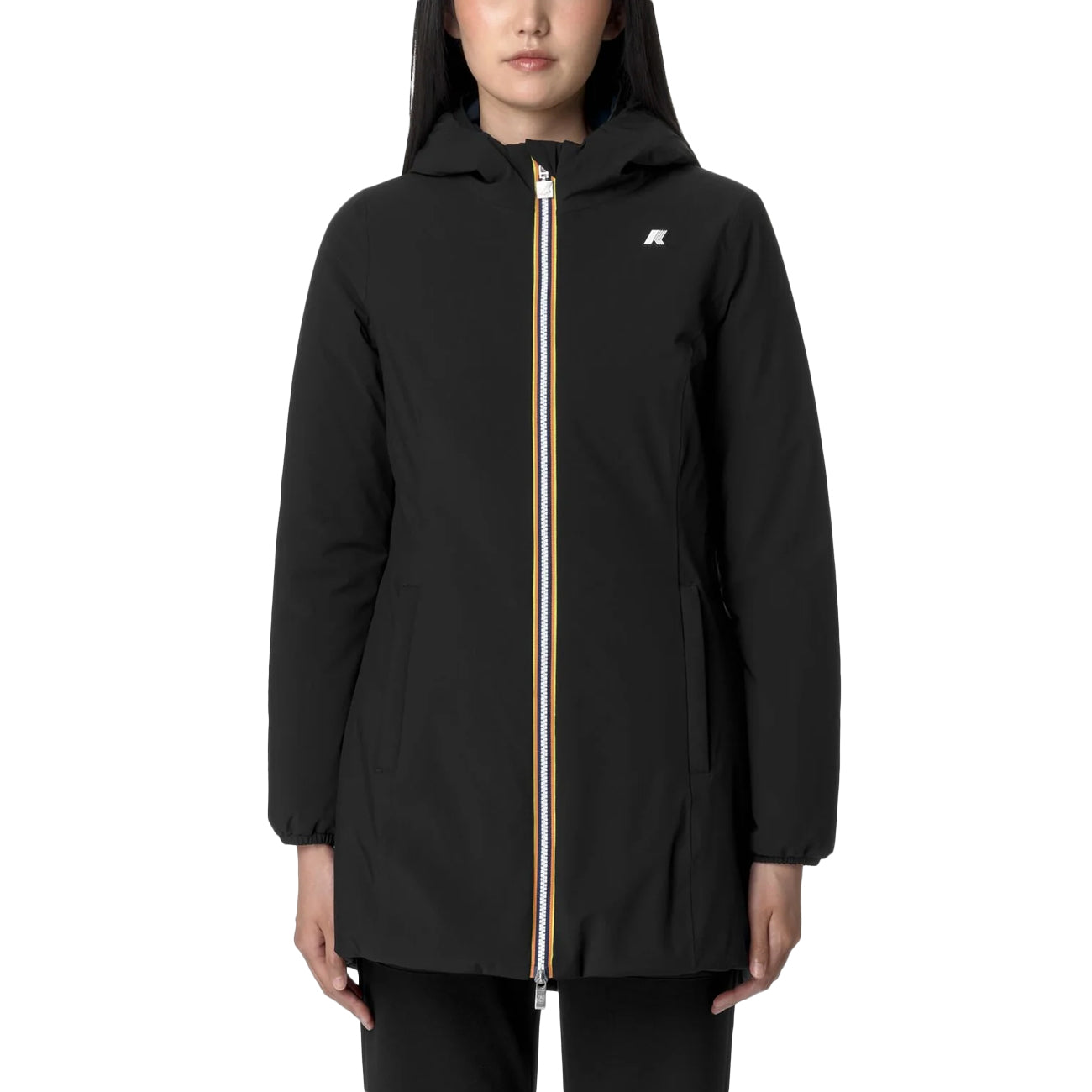 K-WAY Denise ST Warm Reversible K6128UW A3C BLACK-BLUE DEPTH 