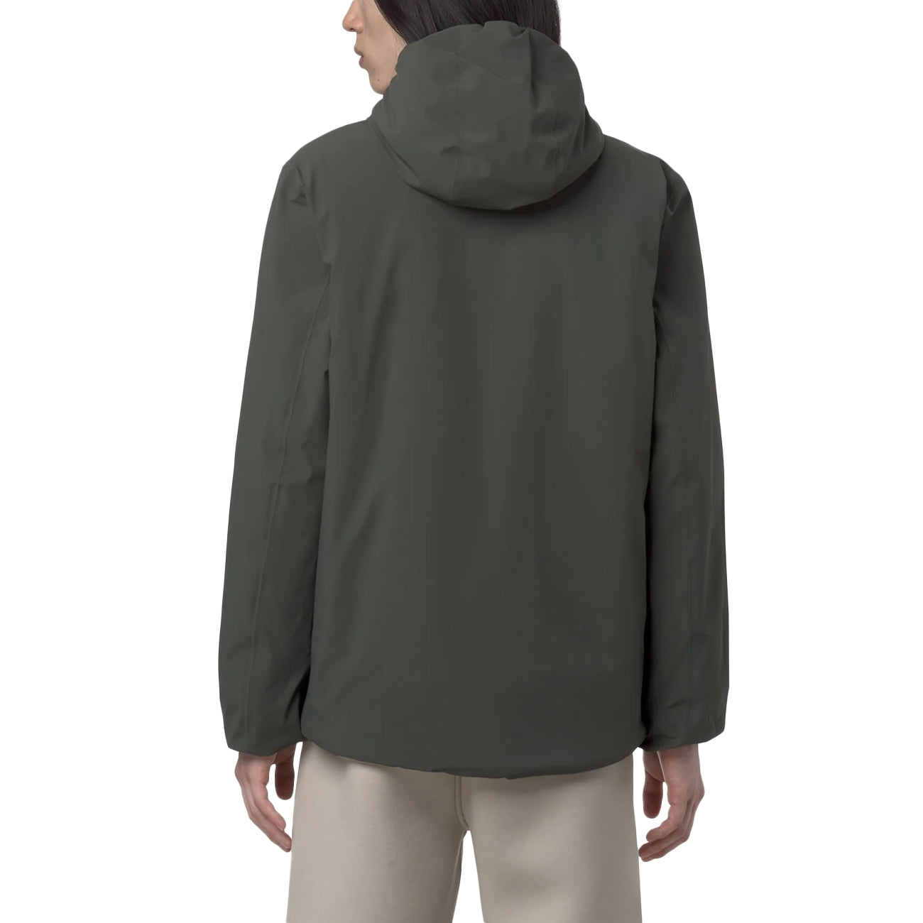 K-WAY Jack ST Warm Reversible K6128VW B2P GREEN BLACKISH 