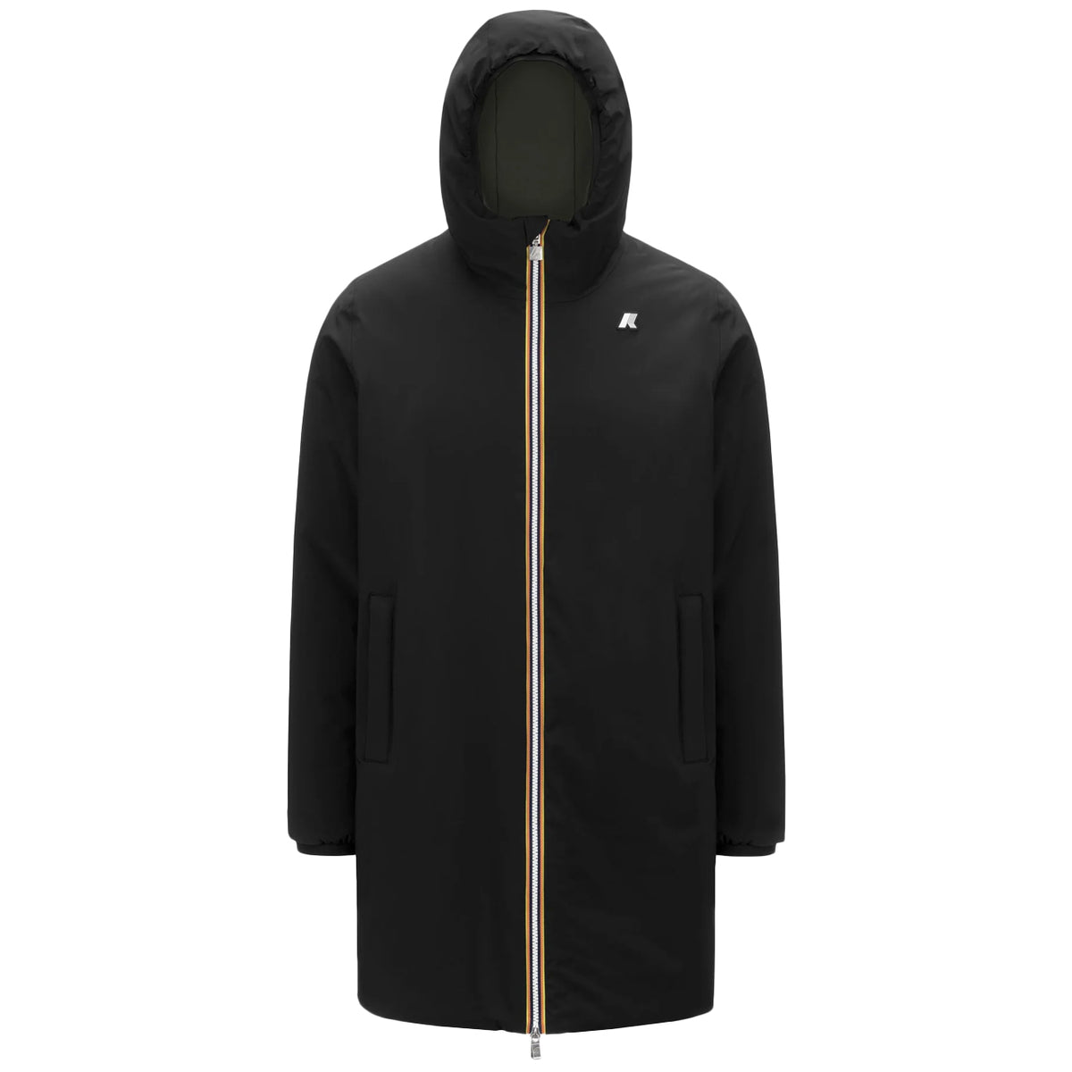K-WAY Jacob ST Warm Reversible K6128WW AH3 BLACK PURE-GREEN B 