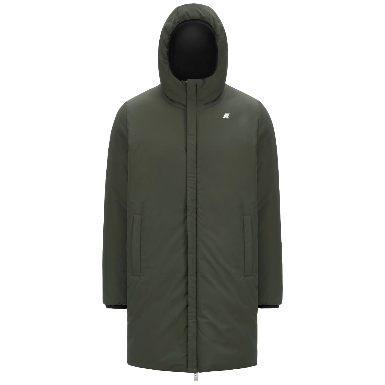 K-WAY Jacob ST Warm Reversible K6128WW AH3 BLACK PURE-GREEN B 