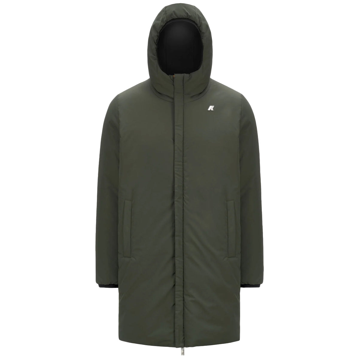 K-WAY Jacob ST Warm Reversible K6128WW AH3 BLACK PURE-GREEN B 