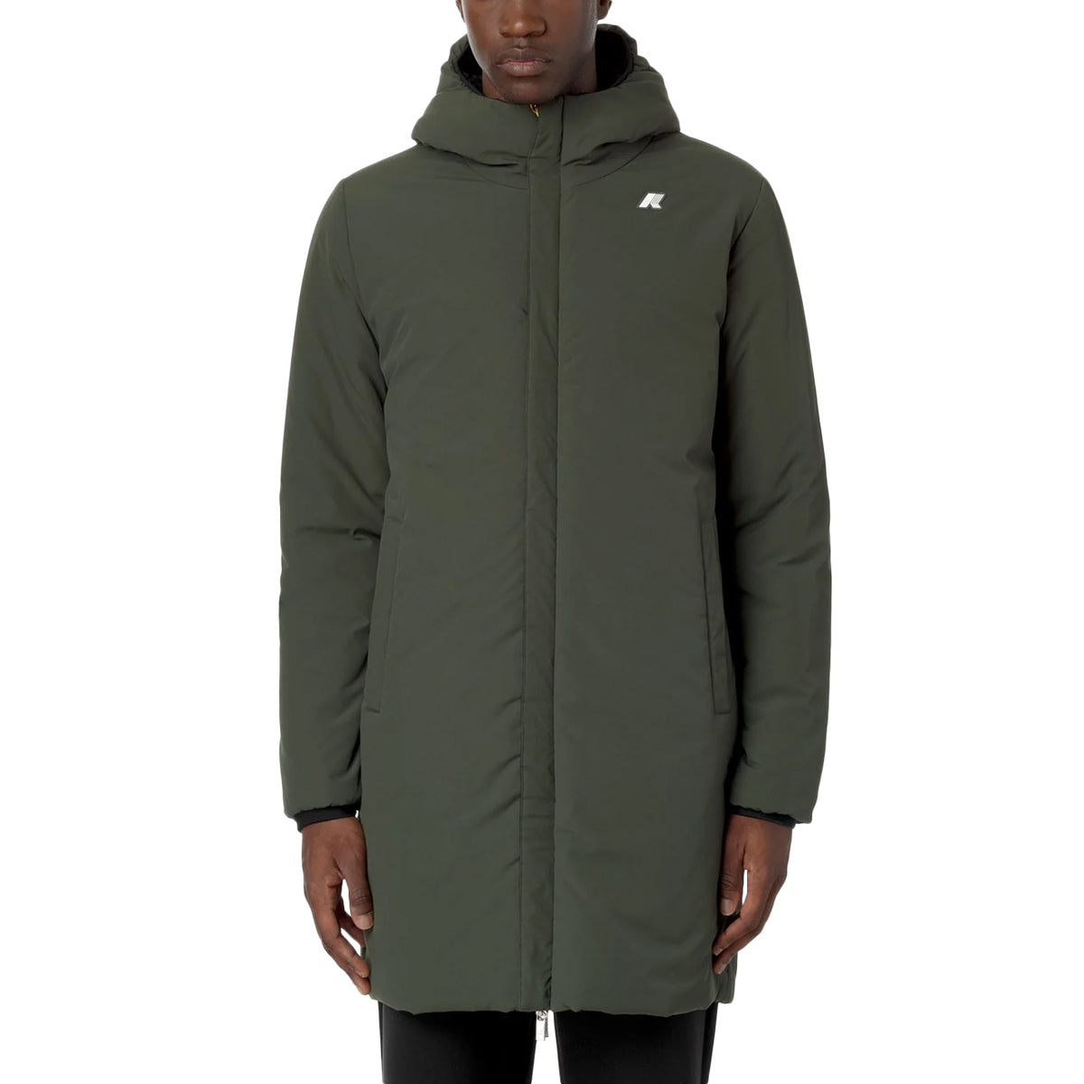 K-WAY Jacob ST Warm Reversible K6128WW AH3 BLACK PURE-GREEN B 