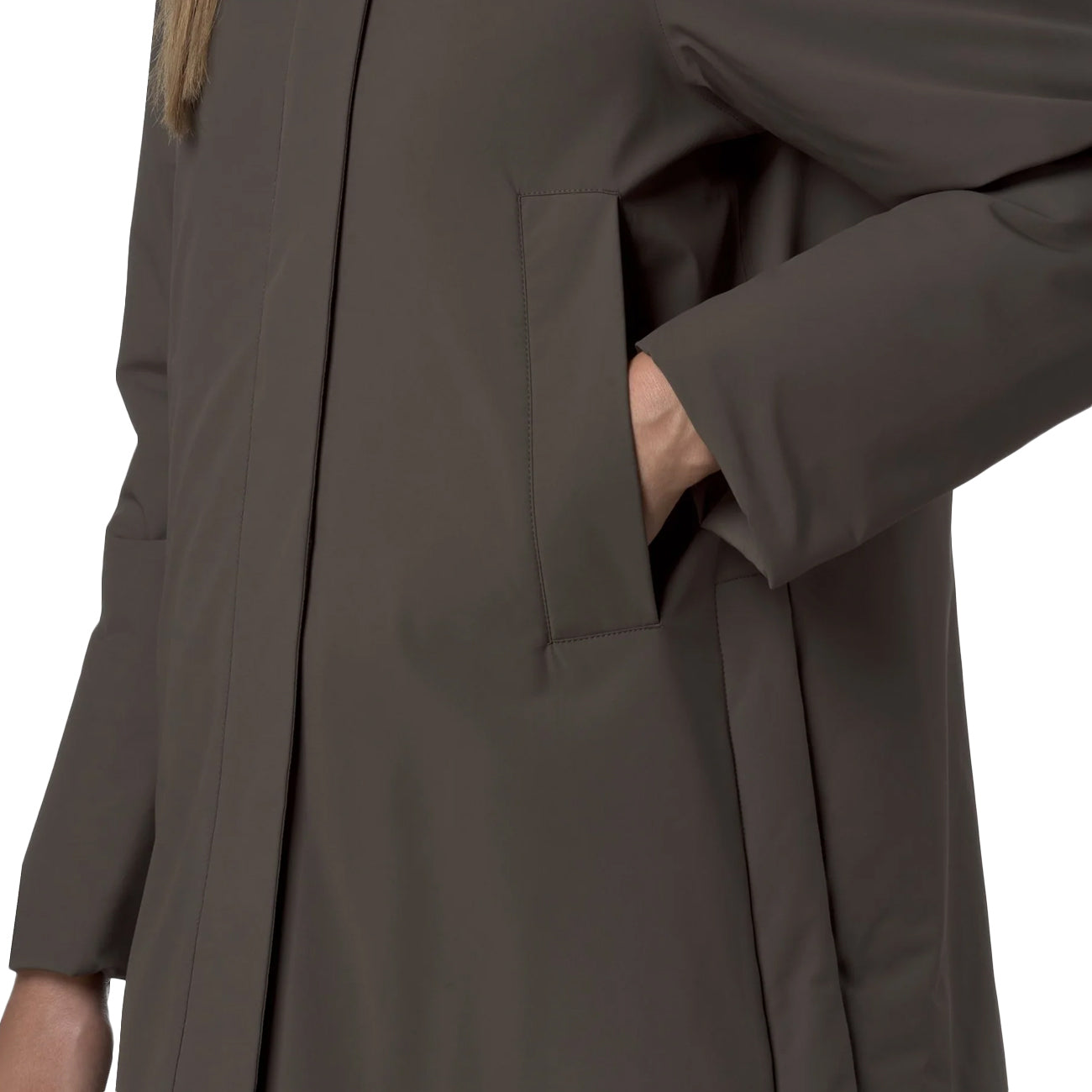K-WAY Marla ST Warm K7125LW XRG BLACK OLIVE 