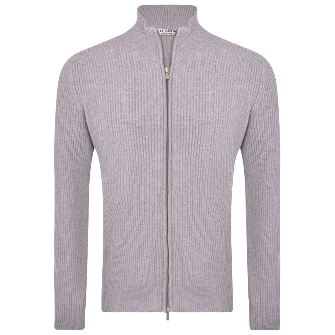 LA FILERIA Cardigan Full Zip 23130/19688 061 GRIGIO 