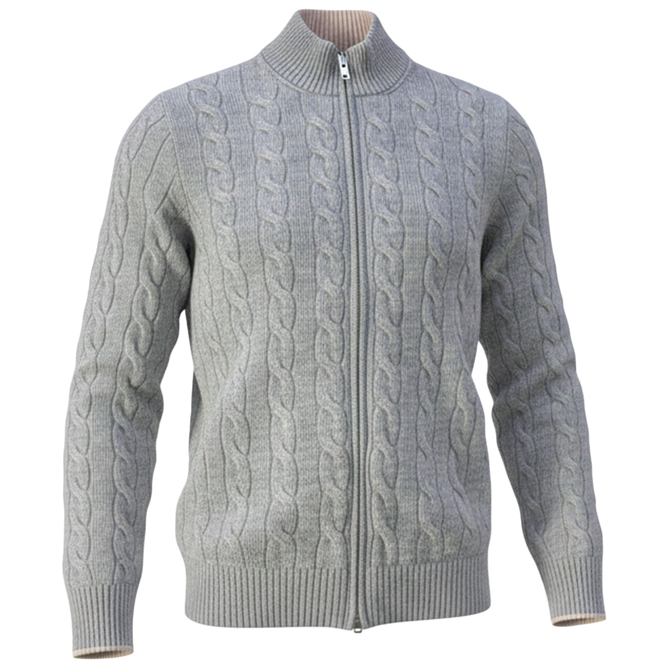 LA FILERIA Maglia Full Zip 23161/19672 523 AZZURRO 
