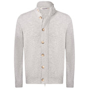 LA FILERIA Cardigan Con Zip E Bottoni 23170/25025 071 GRIGIO 