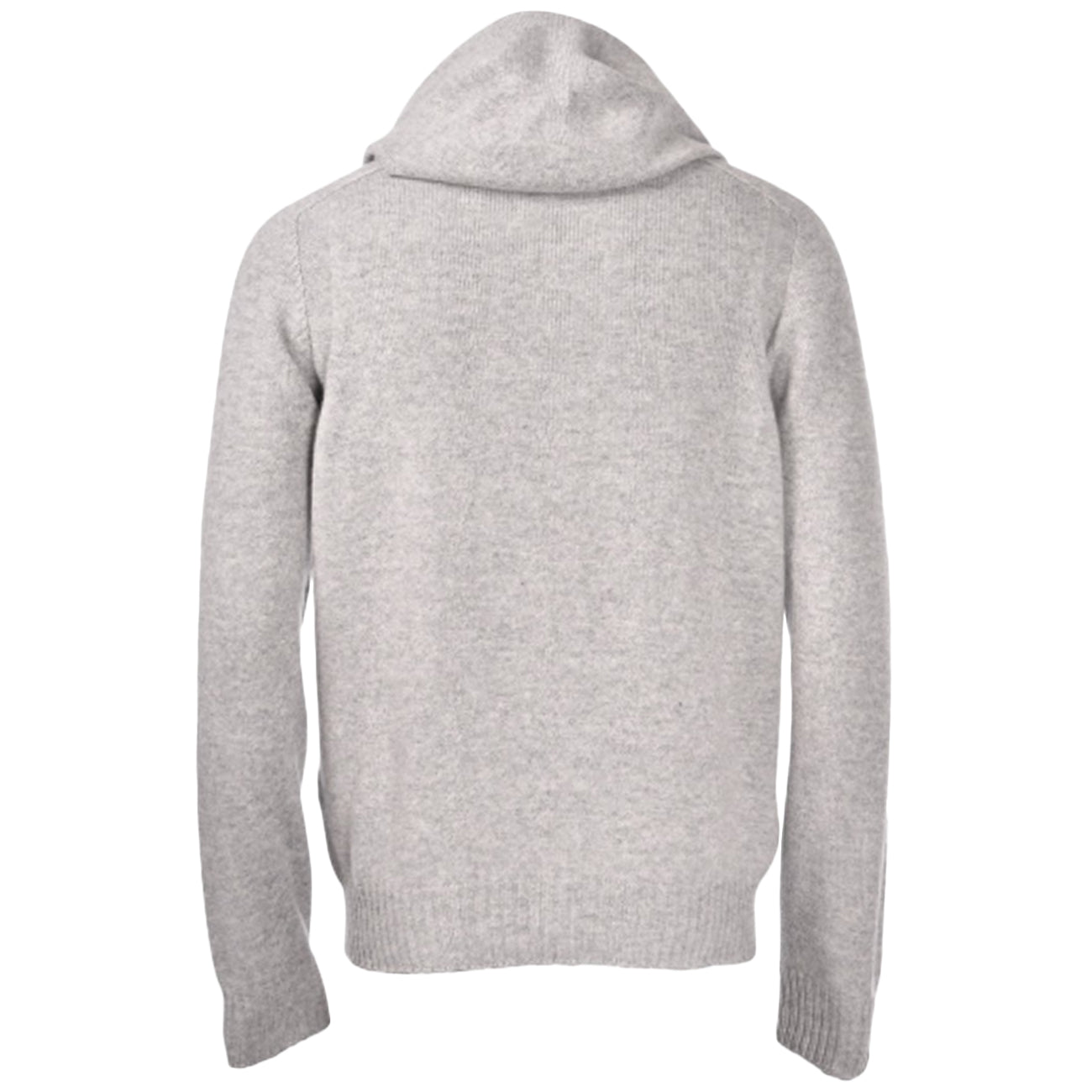 LA FILERIA Felpa Con Cappuccio E Zip 24172/25024 071 GRIGIO 
