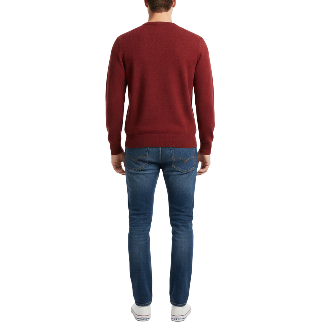 LA FILERIA Maglia Girocollo 55167/19690 273 BORDEAUX 