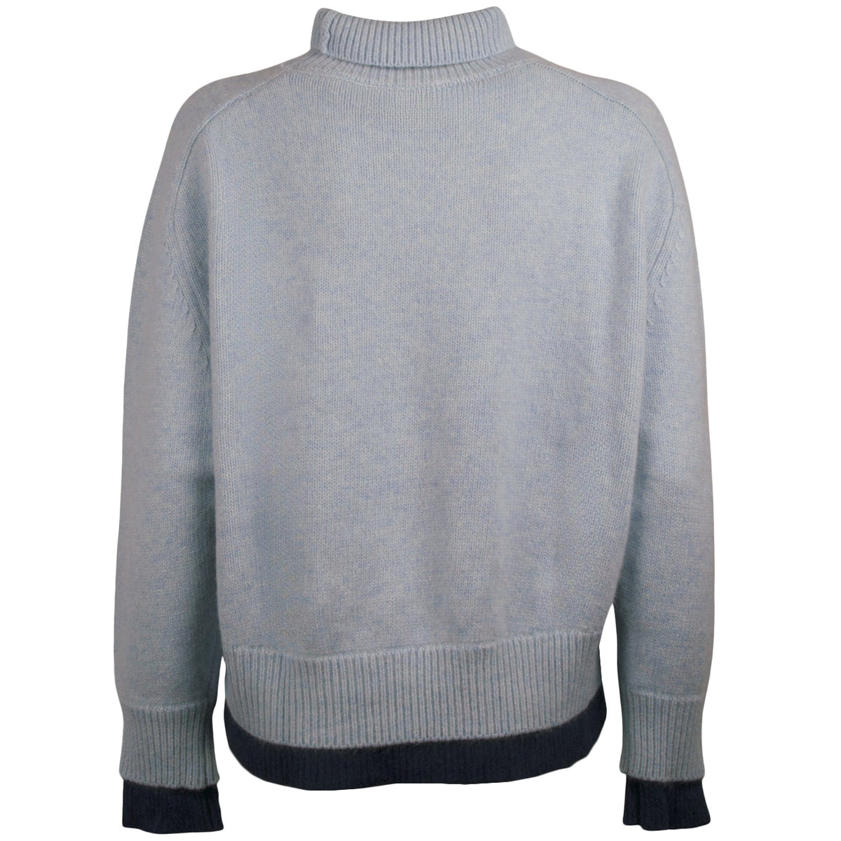 MA PETITE CAPSULE Pullover a collo alto MHE180 33 BLU CIELO 