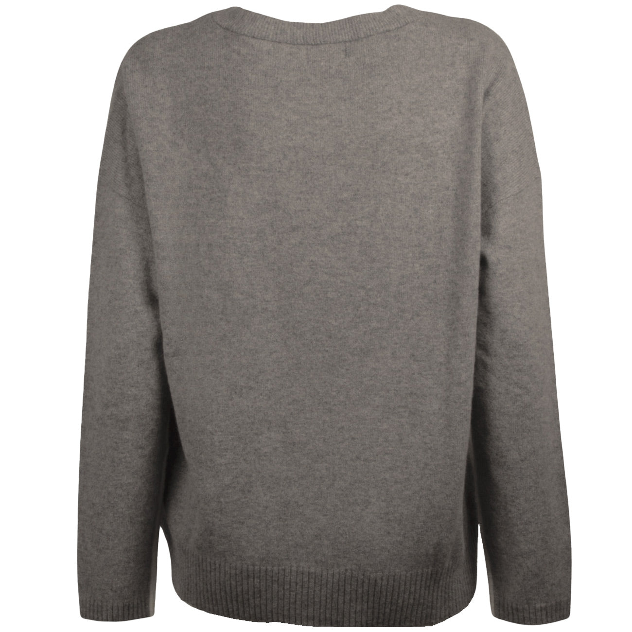 MA PETITE CAPSULE Pullover scollo a V MHE221 02 ECRU 