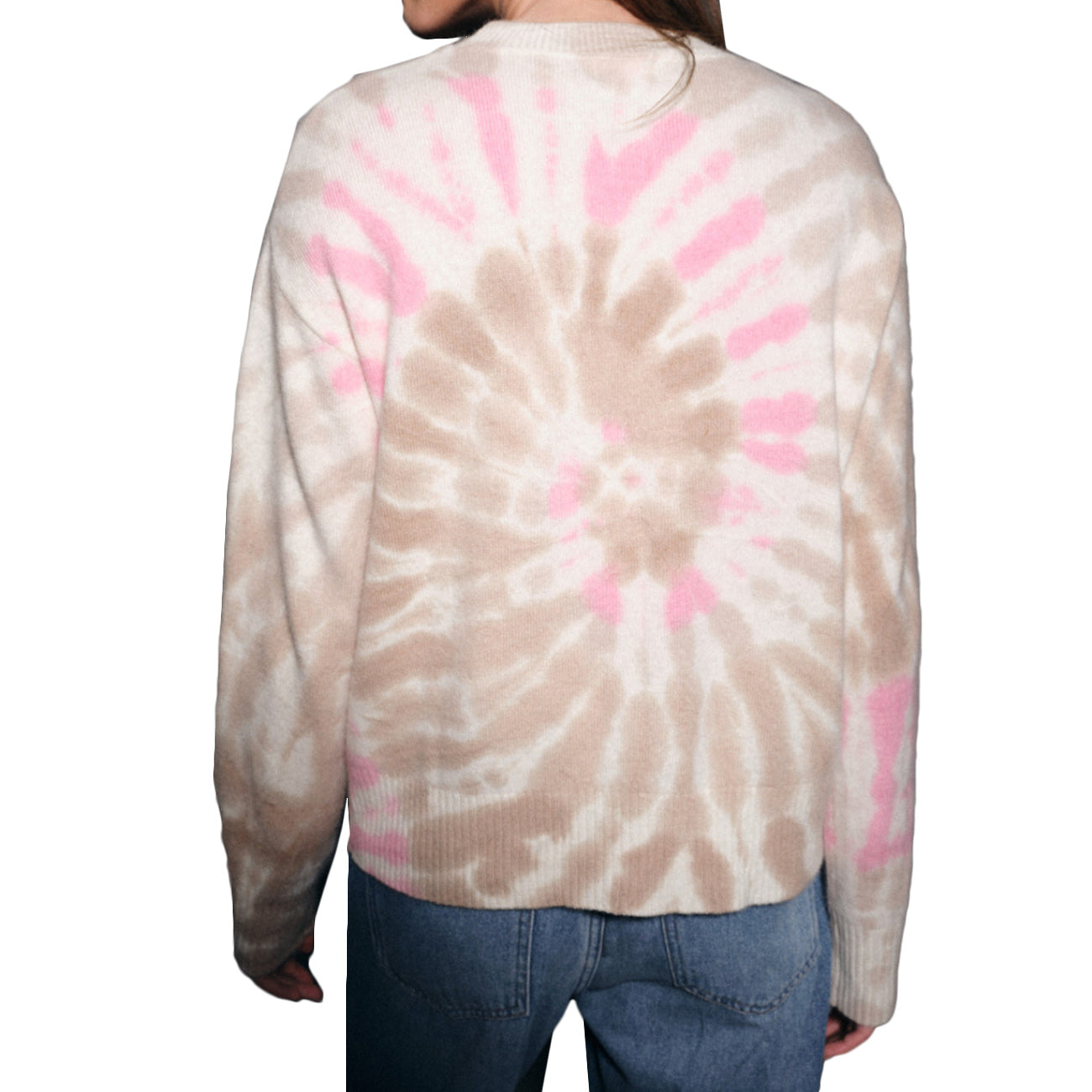 MA PETITE CAPSULE Maglione Malabar Collector Beige/Fucsia MHE260 53 BEIGE FUCSIA 