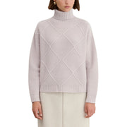 MAIDA MILA Maglia Con Rombi 8208 ROSA PALLIDO 