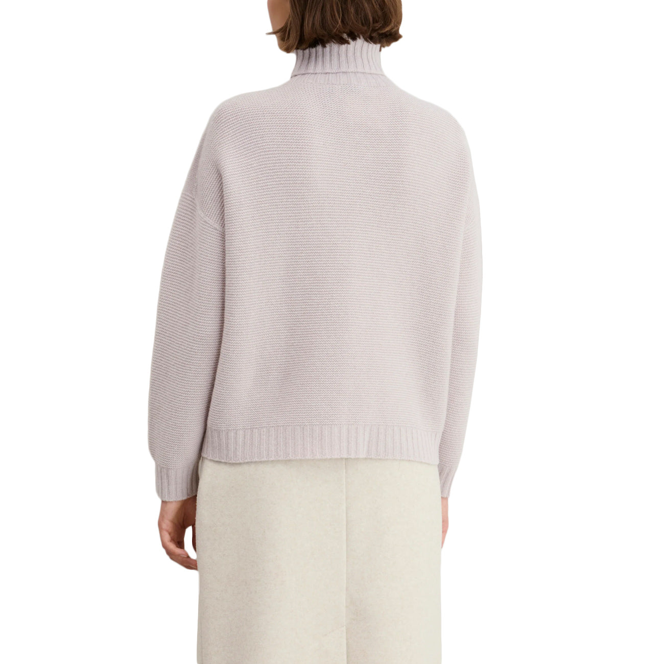 MAIDA MILA Maglia Con Rombi 8208 ROSA PALLIDO 