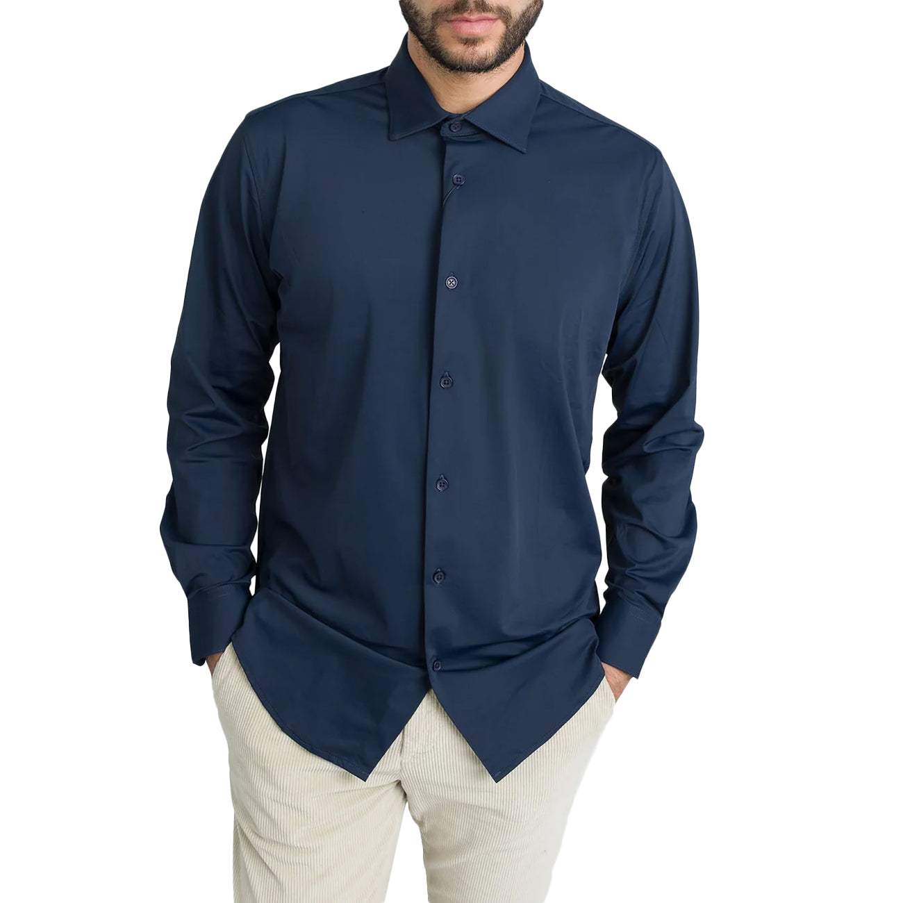MARKUP Camicia Collo Francese MK9930012 BLUE 
