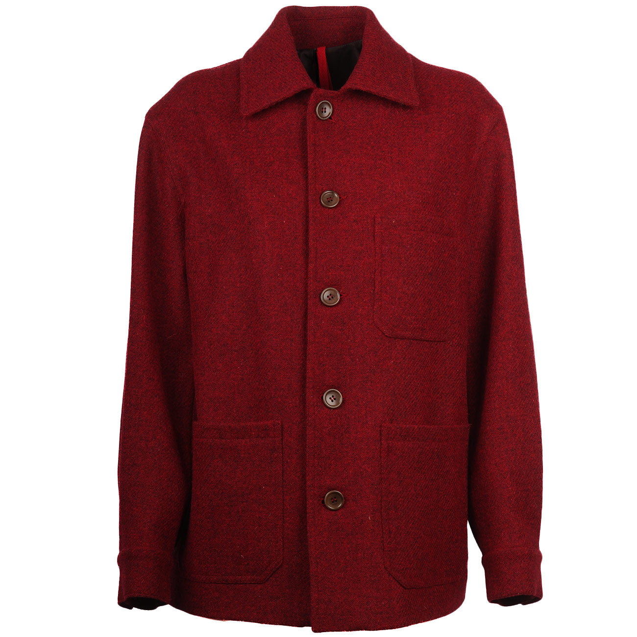 MASCHERONI Giacca Workwear Harris Tweed 790000ME017 75 ROSSO 