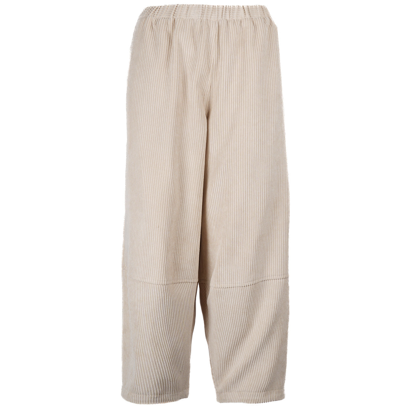 MASCHERONI Pantaloni in Velluto a Coste P002349 009 GESSO 