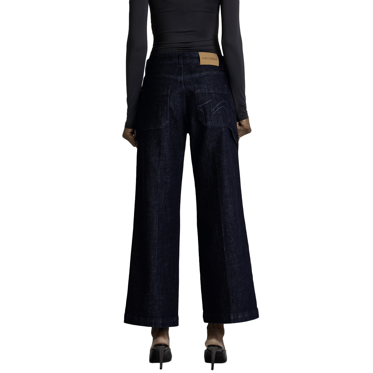 NOIR E BLEU Pantalone Work DENISE L310 DENIM SCURO 
