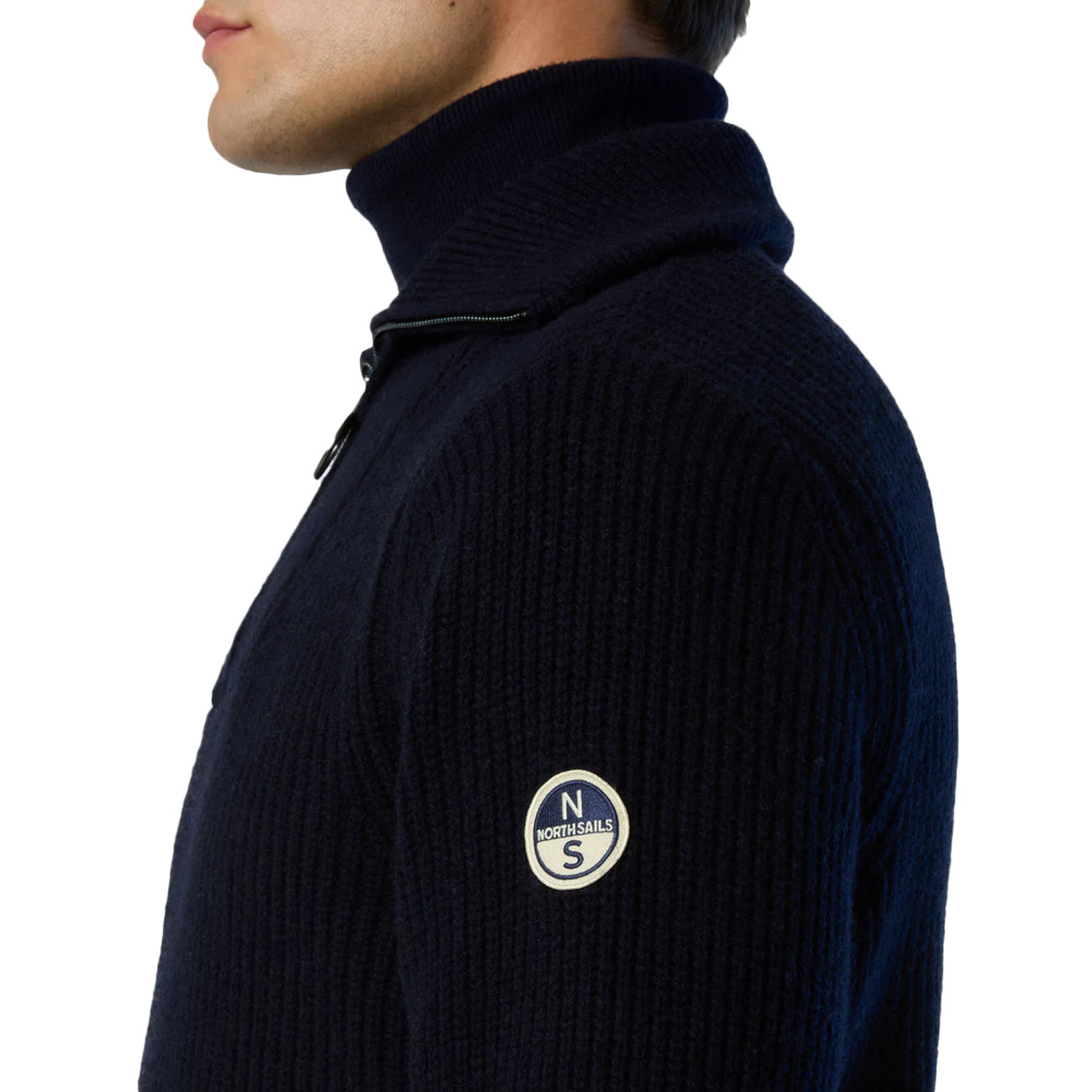 NORTH SAILS Maglione Trucker D'Archivio Blu 699202 0802 NAVY BLUE 