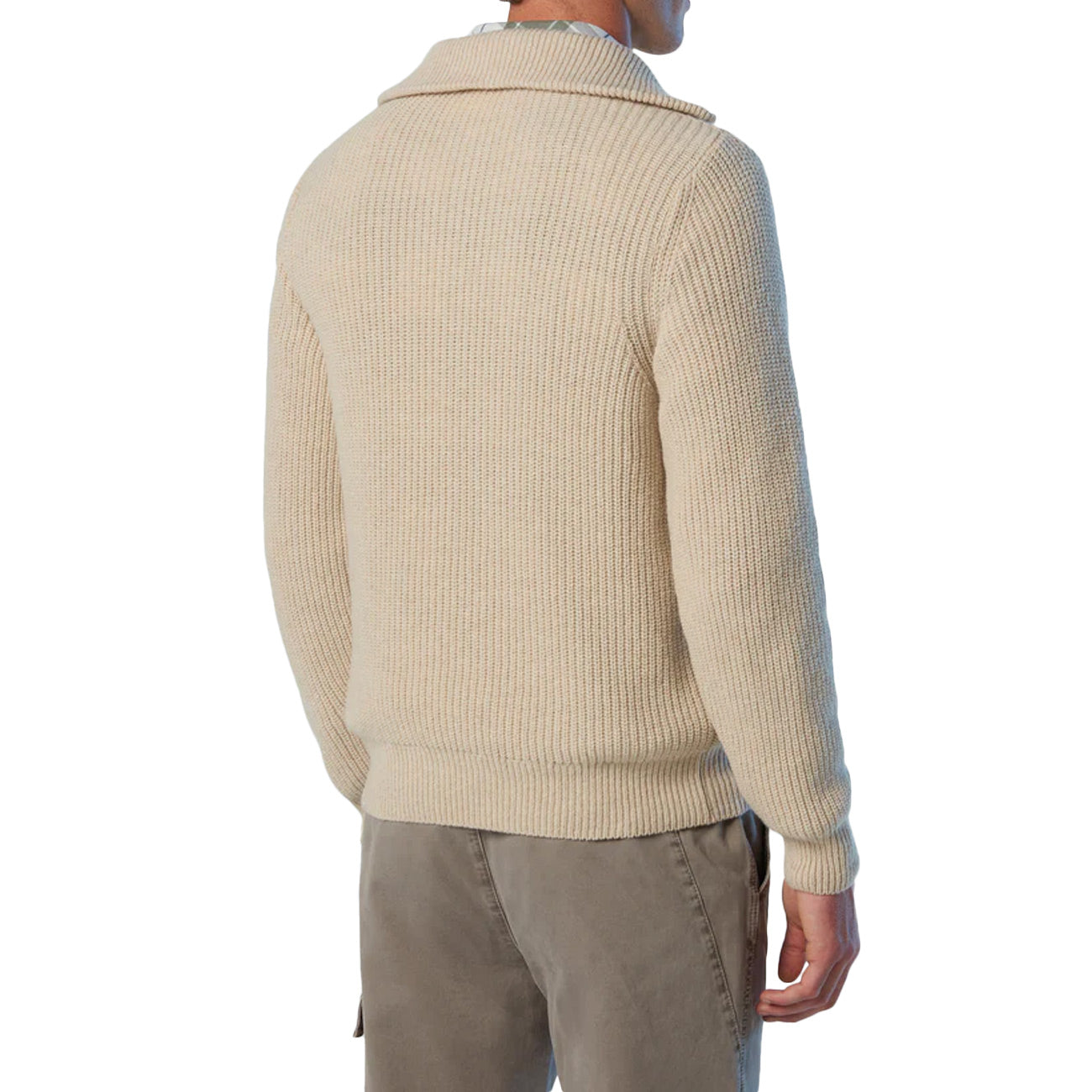 NORTH SAILS Maglione Trucker D'Archivio Beige 699202 0915 WINTER ROPE 
