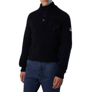 NORTH SAILS Maglione D'Archivio Con Bottoni Blu 699203 0802 NAVY BLUE 