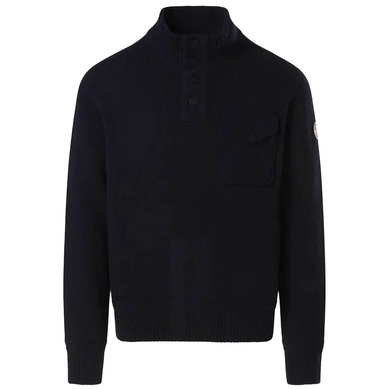 NORTH SAILS Maglione D'Archivio Con Bottoni Blu 699203 0802 NAVY BLUE 