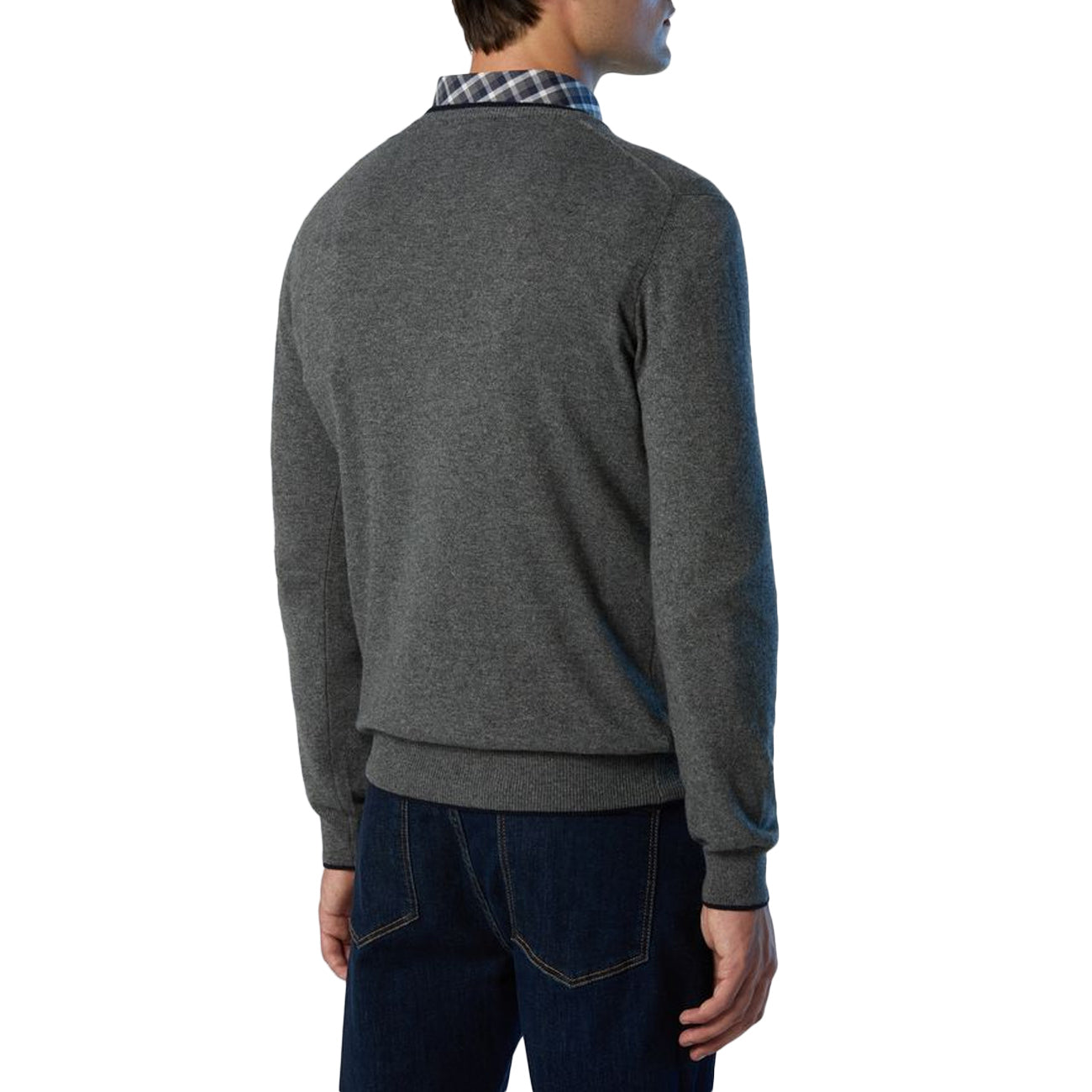 NORTH SAILS Maglione Girocollo 699775 0928 MEDIUM GREY MELANGE 