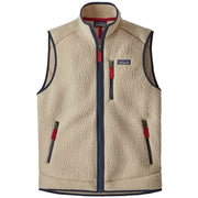 PATAGONIA Gilet In Pile Retrò 22821 PNSM/PELICAN W/SMOL BLUE 