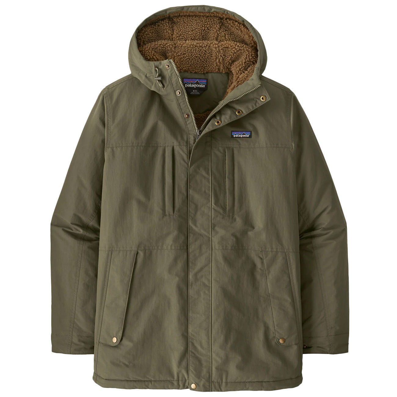 PATAGONIA Men's Isthmus Parka 27023 BSNG/BASIN GREEN 