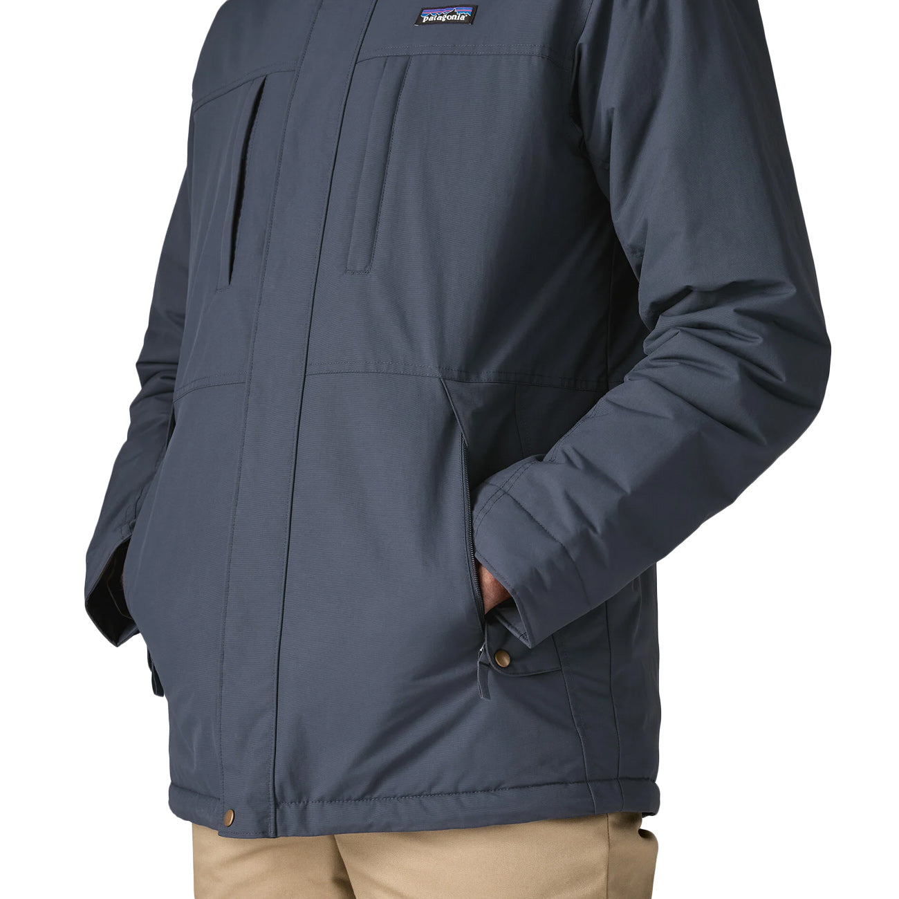 PATAGONIA Men's Isthmus Parka 27023 SMDB/SMOLDER BLUE 