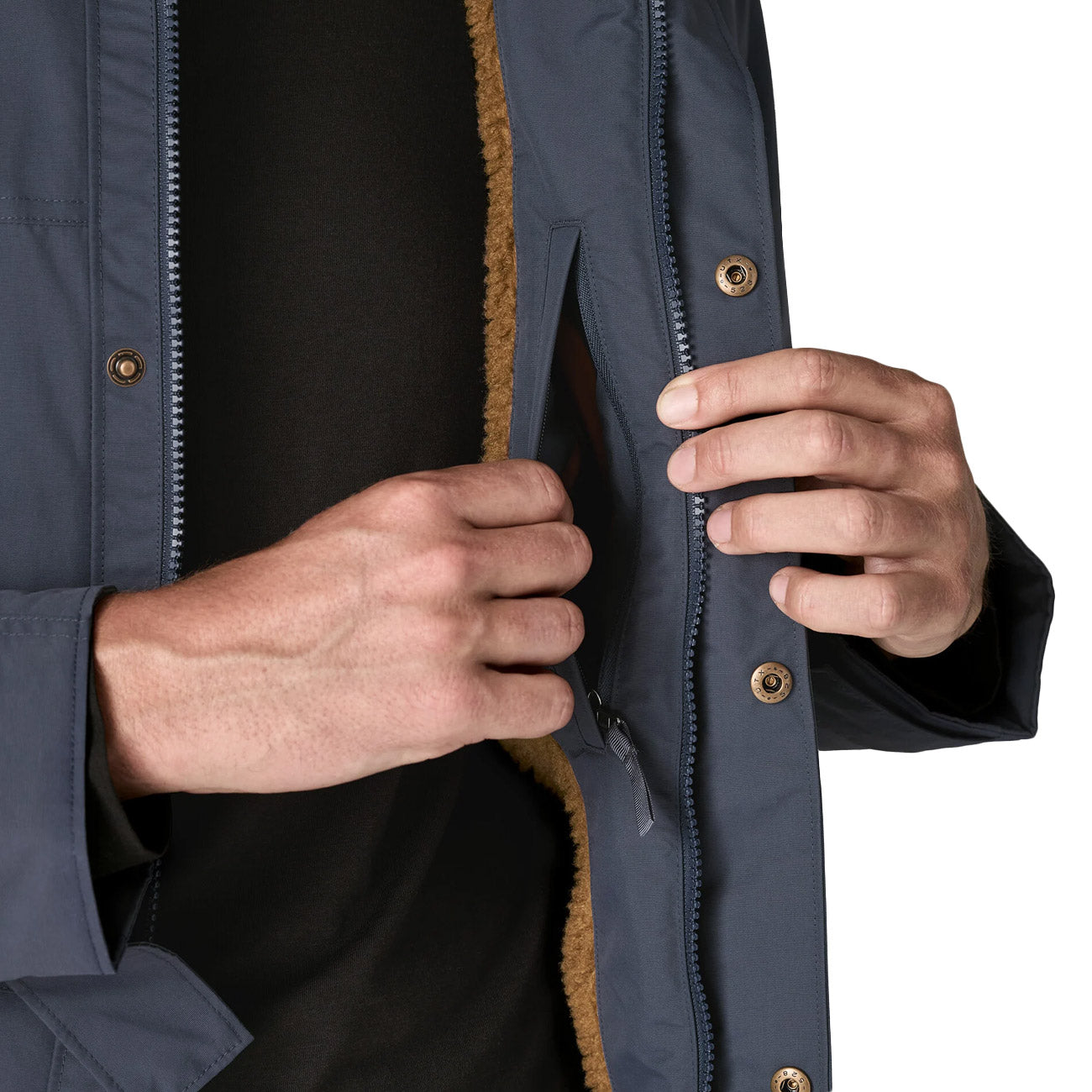 PATAGONIA Men's Isthmus Parka 27023 SMDB/SMOLDER BLUE 