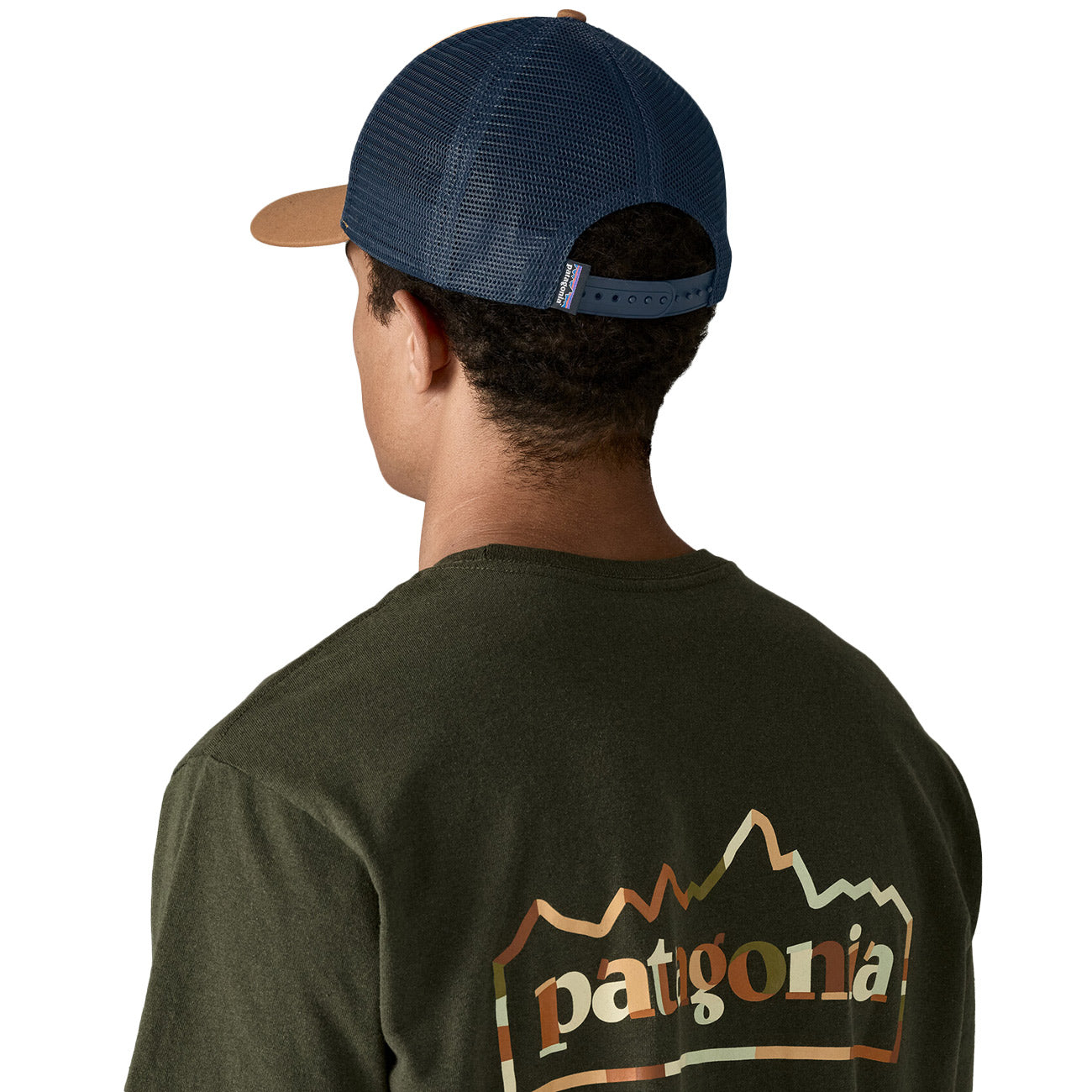 PATAGONIA Cappellino LoPro Trucker Con Logo P-6 38283 TNGO/TALON GOLD 