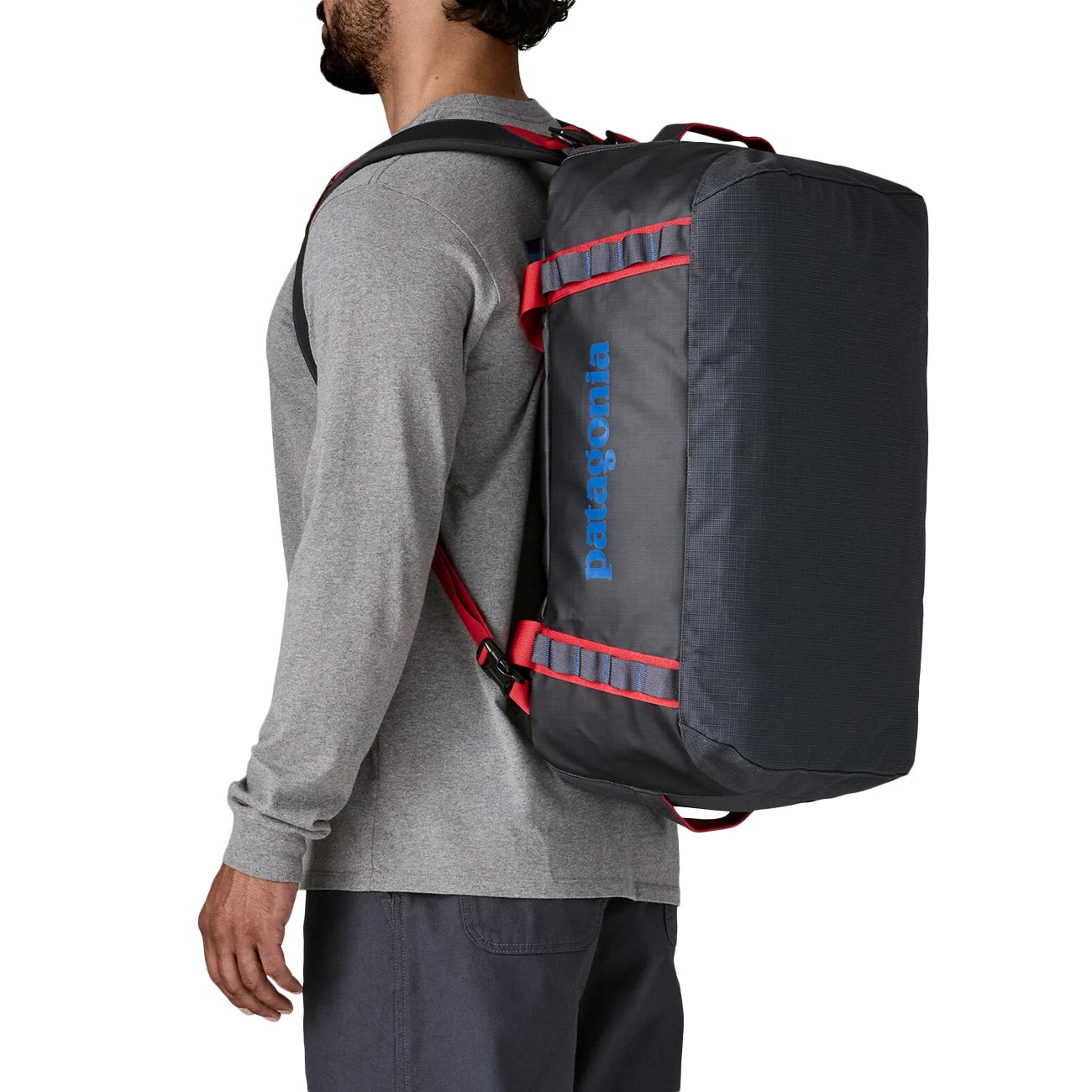 PATAGONIA Black Hole® Duffel 40L 49339 SMRE/SMOL BLUE A/AMANITA RED 