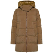 PEUTEREY Piumino Con Cappuccio In Contrasto Unix Ml Bmat PED4838 01190986 894ID BROWN 