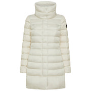PEUTEREY Piumino Lungo E Slim A Collo Alto Sobchak Mqn 03 PED5456 01181967 983 CREMA 