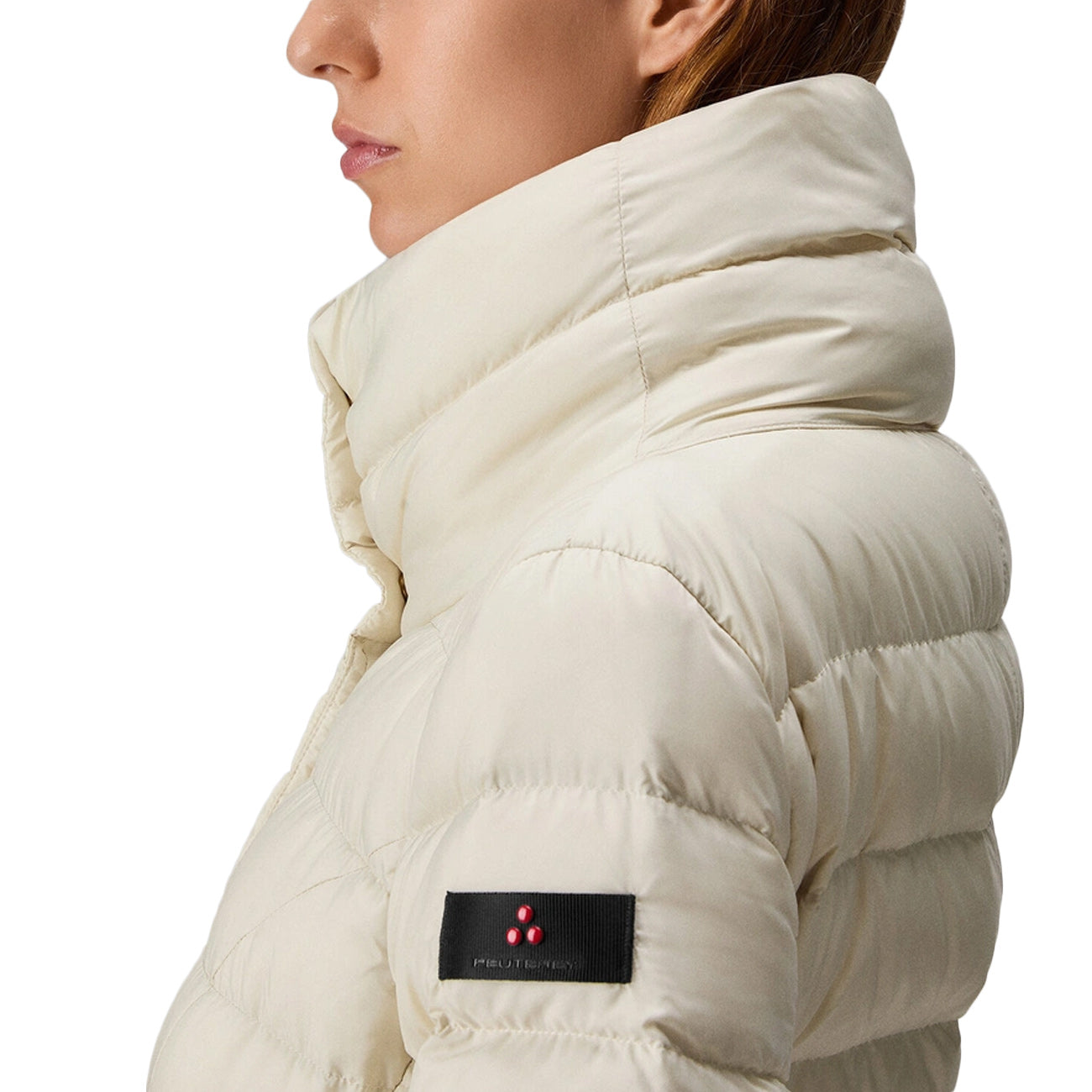 PEUTEREY Piumino Lungo E Slim A Collo Alto Sobchak Mqn 03 PED5456 01181967 983 CREMA 