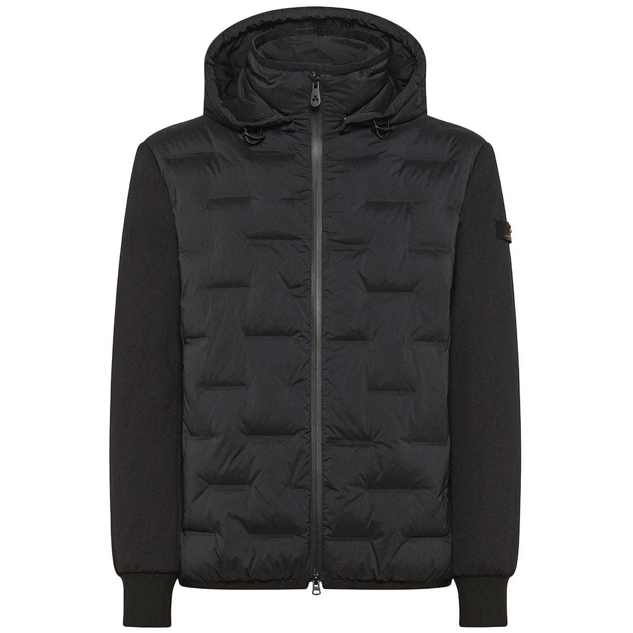 PEUTEREY Giacca Holzer Sjn Bmat Bimateriale Con Trapunta Jacquard PEU5206 01191802 NER 